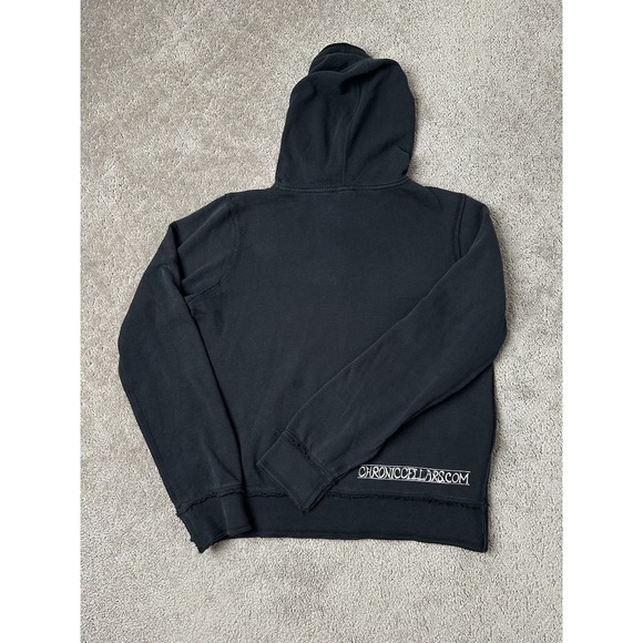 Womens Zip Hoodie Chronic Clothing Winery Sofa King Bueno Y2K Black, Size XL - Picture 3 of 9